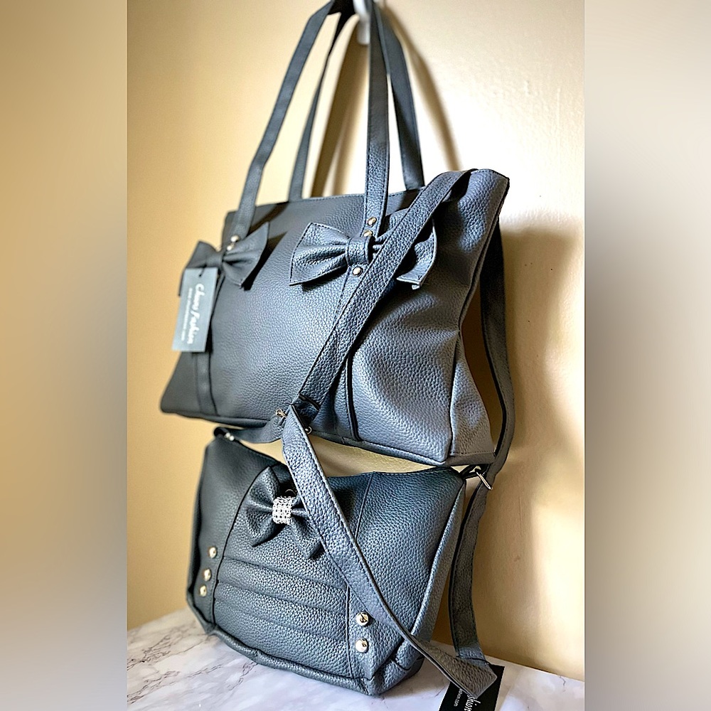 2Pcs/set Women’s One Size Fits All Shoulder  and Hobo Bag By Chuns Fashion.